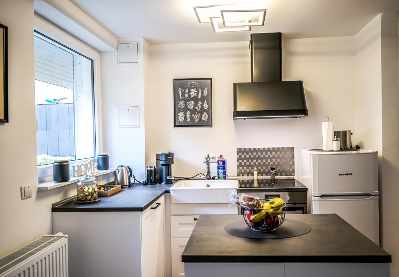 Exklusive Neubau Wohnung Im Luftkurort Buchholz 诺尔登堤岸布赫霍尔茨 外观 照片